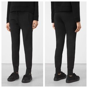 AllSaints Urban Jogging Pants in Jet Black